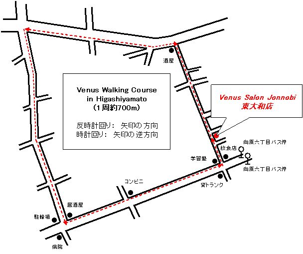 Venus-Course-Walking